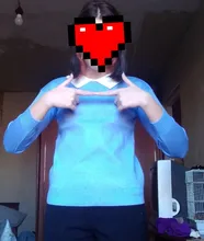 Women Sweater Pullovers Turn-Down-Collar White Knittted Preppy Long-Sleeve Kintwea Korean