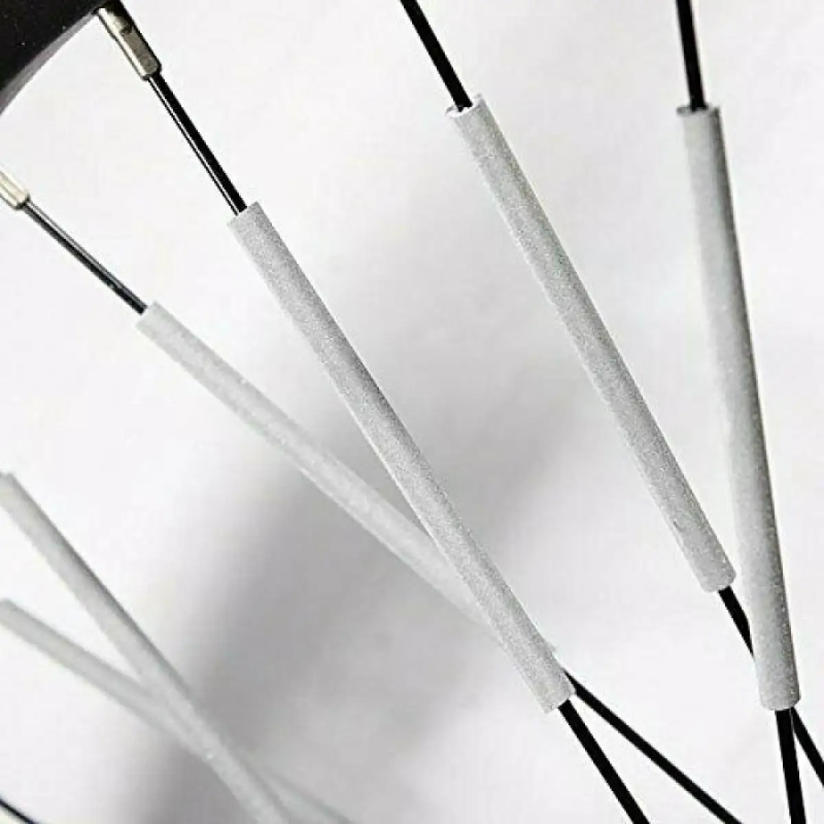 12/36/72pcs Bike Reflector Tube Spoke Reflective Sticker Warning Safety Light DIY