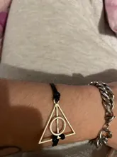 Brazalete triangular redondo de cuero negro para hombre y mujer, cuerda de cuero antigua Vintage, moda clásica, película de película, joyería, venta al por mayor