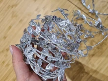 Tiny leaf garland fairy light decor LED Copper Wire string lights for Wedding forest