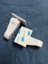 Cerradura de palanca de seguridad para puerta de Cerradura de seguridad para bebés, paquete de 2 puertas a prueba de niños pequeños, manija de palanca adhesiva Compatible