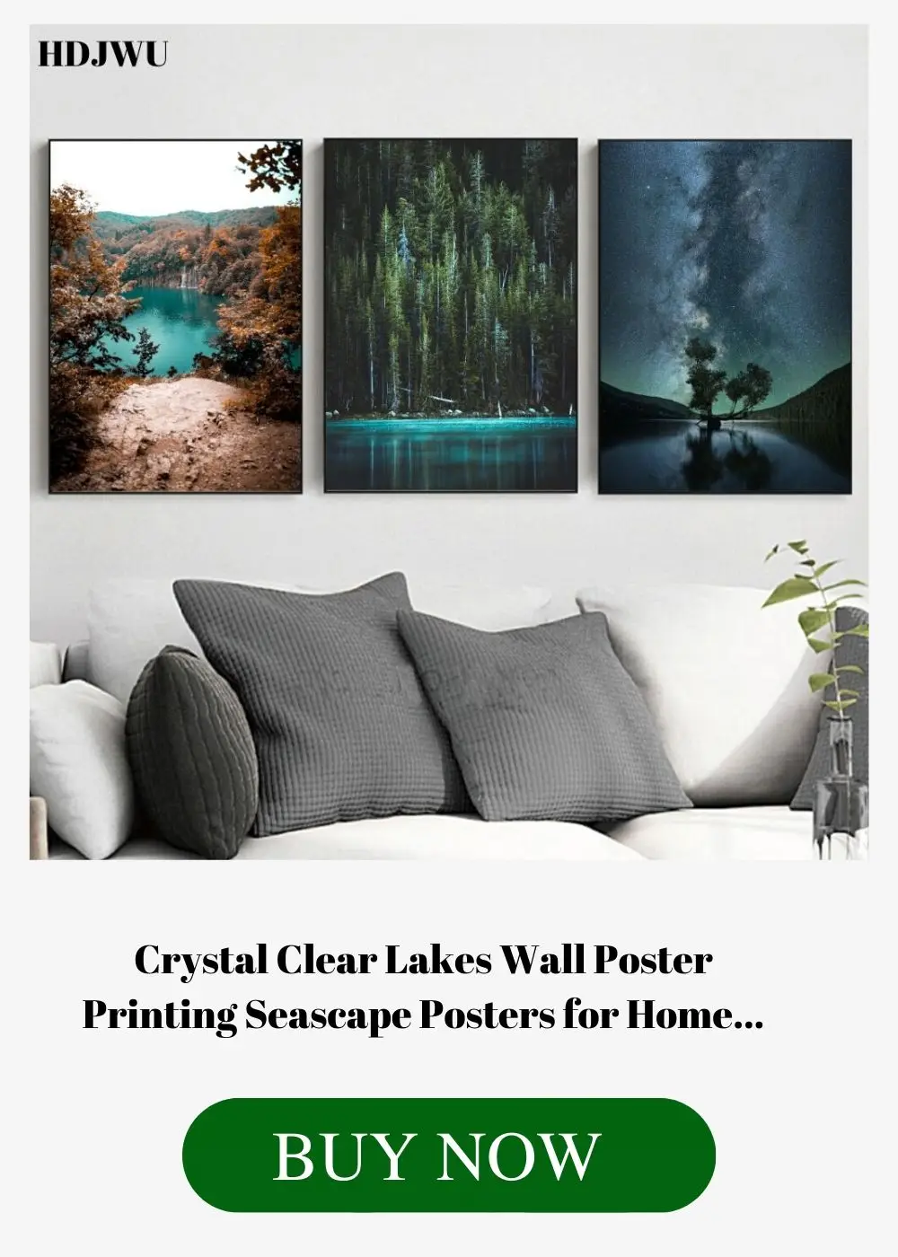 Art Home Decor Canvas Painting Wall Picture Simple Elk Sketch Printing Wall..