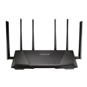 

Wireless Router RT-AC3200 Tri-Band AC 3200 4 Ethernet ports 10/100/1000 / 1 x USB 2.0 / 1 x USB 3.0