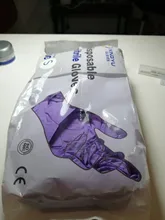 Guantes de nitrilo 100 unids/pack Xingyu púrpura comida grado impermeable alergia libre desechable seguridad guantes de nitrilo