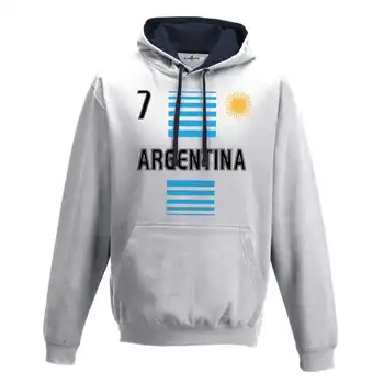 

Hood Sweatshirt Two-Color Men 'S National Sports Argentina 7 Sun Sports Football 1 S