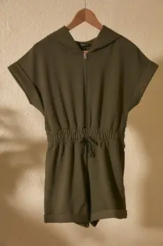 

Trendyol Hooded Knitted Jumpsuit TWOSS20TU0161