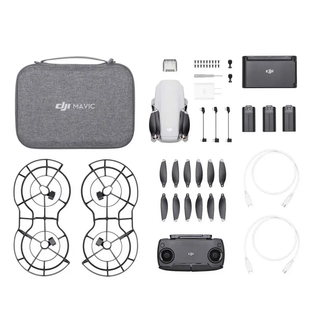 Квадрокоптер DJI Mavic Mini - Fly More Combo Комплект Коптер Дрон Набор Аксессуаров Аккум