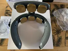 Masajeador eléctrico para cuello y espalda, herramienta para aliviar el dolor, cuidado del cuello, relajación, 6 modos