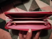 Marinero Luna diseñador PU cuero cartera larga cartera dama con cremallera bolso hermoso bolso de mano de día con perla y lazo