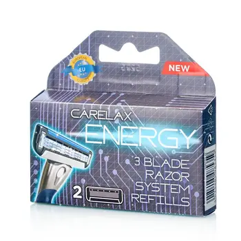 

Men's cassettes careax for shaving "energy" 2 pcs.