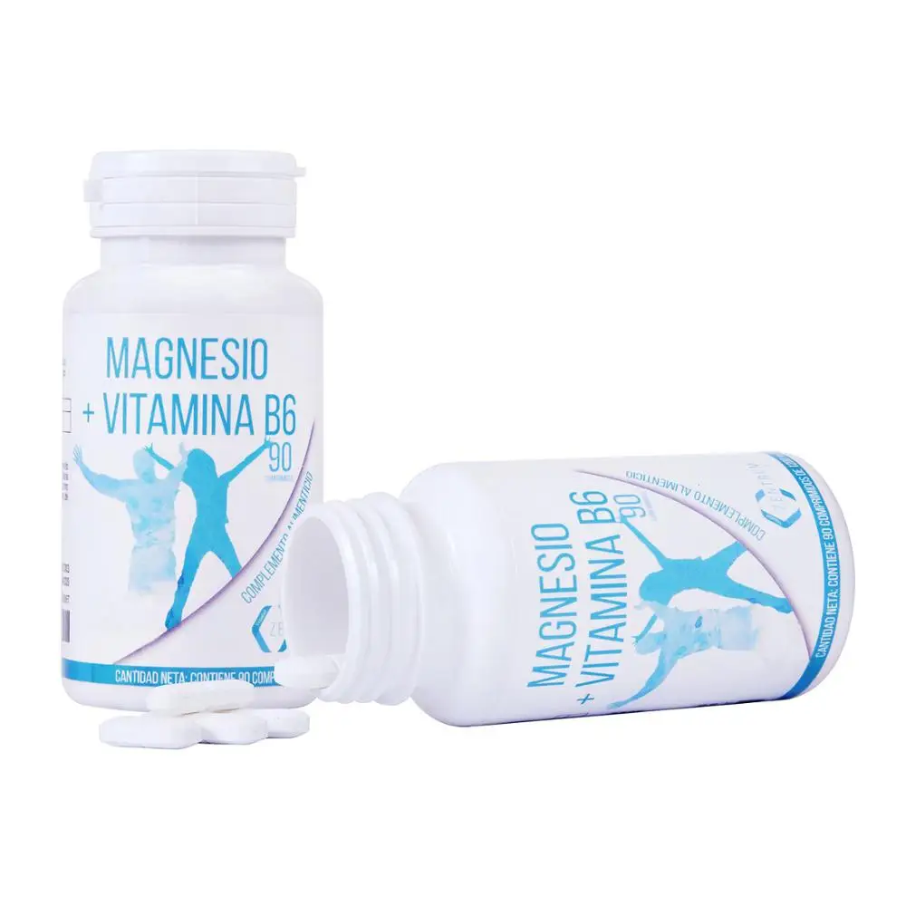 Magnessium with vitamin B6 | Reduces tiredness | Magnessium and B6 Increases the daily Energia | 90 tablets Zentrum Magnessium with vitamin B6 | Reduces tiredness | Magnessium and B6 Increases the daily Energia | 90 tablets Zentrum