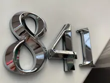 Cartel de número de puerta, autoadhesivo, 3D, 5cm/7cm, para apartamento, Hotel, oficina, dirección, calle, pegatinas, señal de placa
