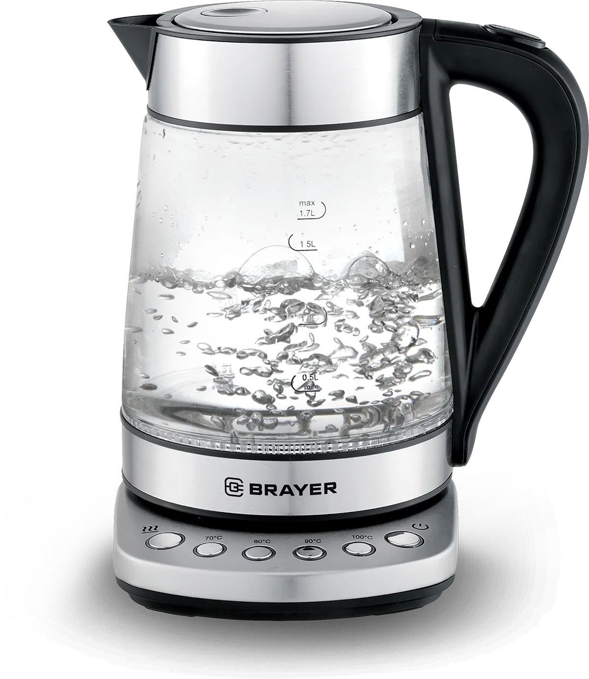 Чайник электрический BRAYER BR1001 (объем 1.7 л корпус из высокопрочного термостойкого