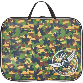 

Folder for exercise books No. 1 School Military A4 fabric, 35x27x2 cm