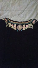 Mexican Blouse Shirts Embroidery Ethnic Boho Chic Vintage Plus-Size Floral YOSE KHALEE