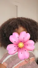 Pelucas Afro rizadas de pelo corto con flequillo para mujeres negras, cabello sintético africano sin pegamento, Cosplay, Lizzy de alta temperatura