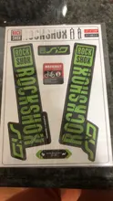 2018 rockshox SID mountain bike front fork decals  bicycle front fork stickers