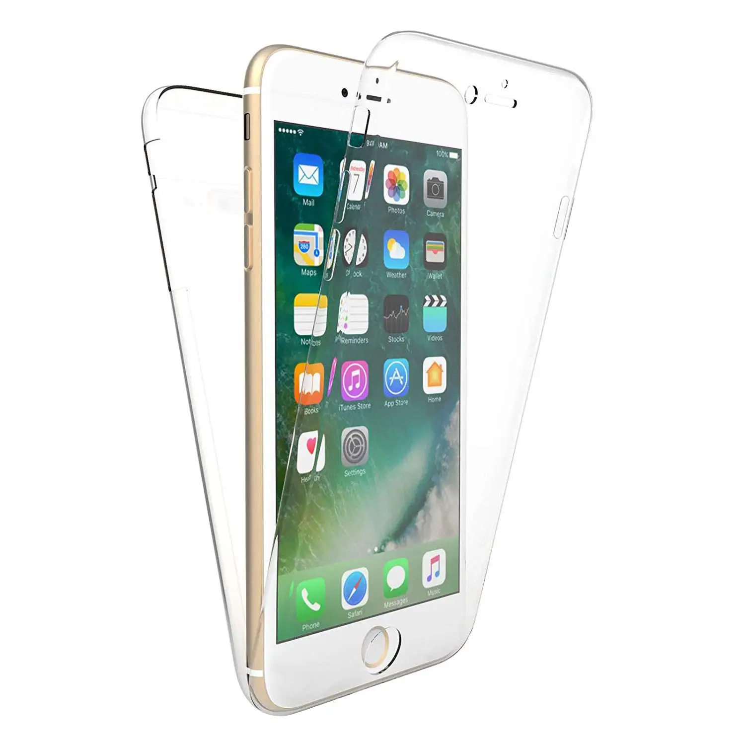 Защитный силиконовый чехол для IPhone 7 Plus / 8 com | Мобильные телефоны и аксессуары