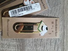 Libro de lectura de gatos bonitos, marcador de Metal chapado en oro, marcapáginas de dibujos animados de animales, regalo, papelería, carpeta, suministros escolares, 1 ud.