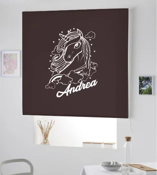

Blind Iroa customizable Child/Unicorn Andrea! ROLLER BLINDS TRANSLUCENT! (CHOCOLATE 100X175)