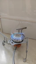 Estufa de gas para exteriores, calefacción electrónica plegable para acampar, senderismo, 3000W