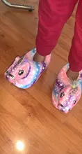 Kigurumi-Pijama de unicornio para niños, zapatillas de unicornio, zapatos infantiles para niñas, zapatillas de Panda