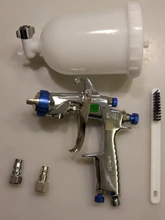 WENXING pistola de pintura Manual W101, herramienta neumática de w-101 para coche, 0,8/1,0/1,3/1,5/1,8mm