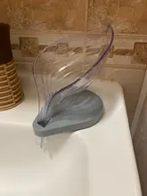 Case Soap-Holder Bathroom-Supplies Drain-Box Suction-Cup Sponge Sink Leaf Drying-Rack