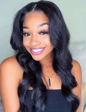 Extensiones de cabello humano Remy brasileño, Color negro, 1B