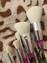 Powder Foundation Makeup-Brushes-Set Eye-Blush-Brush Cosmetic Crystal-Style Professional