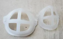 Soporte de protección para pintalabios transpirable, 10/5/3 Uds., aumento de espacio de respiración, protección para nariz, soporte para mascarilla 3D