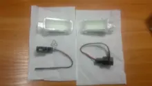 2x 12V Car LED Courtesy Door Projector Light For Audi A3/A4/A6/VW/Skoda Foot Nest Nest