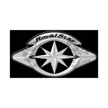 

ROYAL STAR Iron patch toppa ricamata gestickter patch patch brode parche bordado Size: 13cm