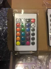 Submersible-Light Vase-Bowl Battery-Operated Underwater-Night-Lamp Led 10leds Garden