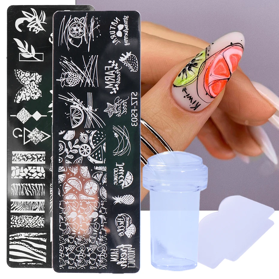 Designer Nail Stamping Plates F