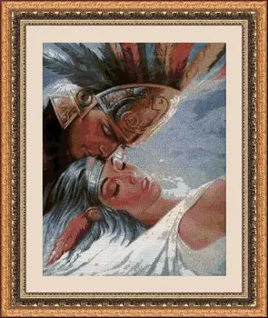 

CROSS STITCH KIT PANDATHREAD RELIGION AND MYTHOLOGY 35039