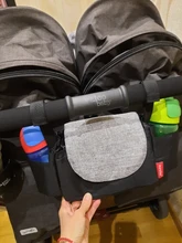 Organizador de cochecito de bebé taza bolso de cochecito bebé coche carro bolsa de gran capacidad de viaje accesorios de cochecito de bebé