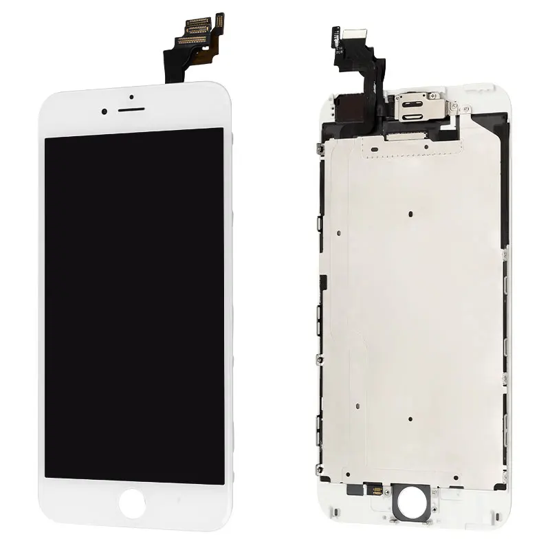 OEM For 6Plus White OEM полная сборка для iPhone 6 6s Plus 7 7 Plus 8 Plus дисплей Замена 3D сенсорный экран дигитайзер с фронтальной камерой+ наушник - Цвет: OEM For 6Plus White