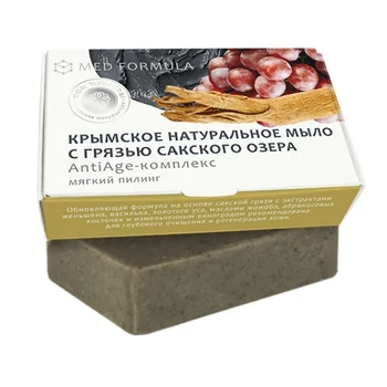 

House of nature soap with the mud of the saksky Lake "аntiаge-complex"