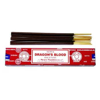 

Satya dragon blood incense sticks, 45 gr, 3 boxes, incense, aromatherapy