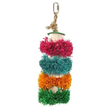 

ROSEWOOD 22333 - Fuzzy Fun Toy-Size L-10x10x35 cm-For birds
