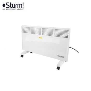 

CH2000 Convector 1000 / 2000W, mechanical thermostat, floor / wall, overheat / tilt protection. STURM! Convection heaters