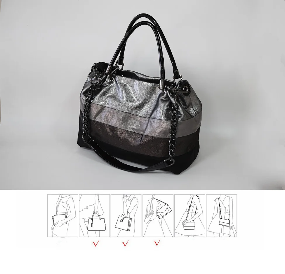 Женская сумка, Марка possess, L525, полоски
