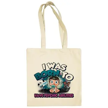 

Cloth bag I was born to have psychic abilities spoof Baby Eleven Stranger