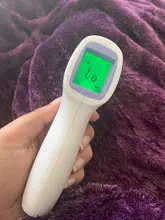 Termómetro infrarrojo para la frente y el cuerpo, termómetro Digital sin contacto para bebés y adultos, para el hogar y exteriores, para fiebre, 2021