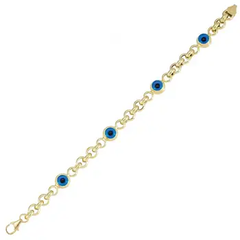 

4 eyes Gold Bracelet 01-420-BD041