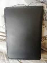 Cartera de pasaporte de cuero de vaca para hombre y mujer, Cartera de viaje de cuero genuino Unisex, Estilo Vintage, 2018