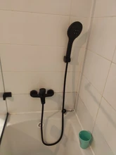 Shower-Faucets Tap-Shower-Mixer-Valve-Control-Valve Bathtub Wall-Mount Black Matte