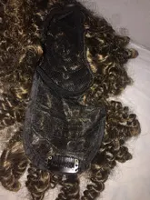 Leeons nuevo rizado flequillo de 11Color Pelo Rizado flequillo extensiones de cabello sintético Clip en el frente postizos ajustable