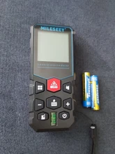 MiLESEEY-Medidor digital de distancia láser, telémetro eléctrico láser con precisión de +-2mm, modelo X6,S5E